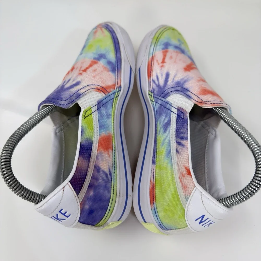 Nike Womens Court Legacy Size 7 Slip On Sneakers Tie dye Shoes CZ1752-900‎